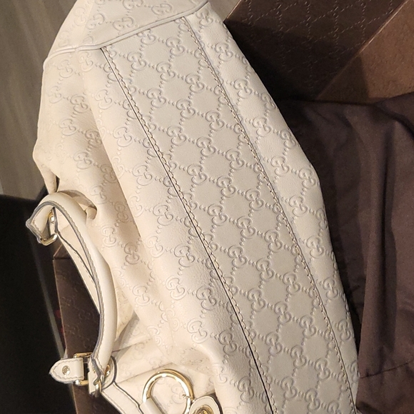 Gucci tote sukey medium monogram leather guccissima shoulder bag - Picture 8 of 9